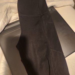 Black Athletic Leggings w/ Pockets